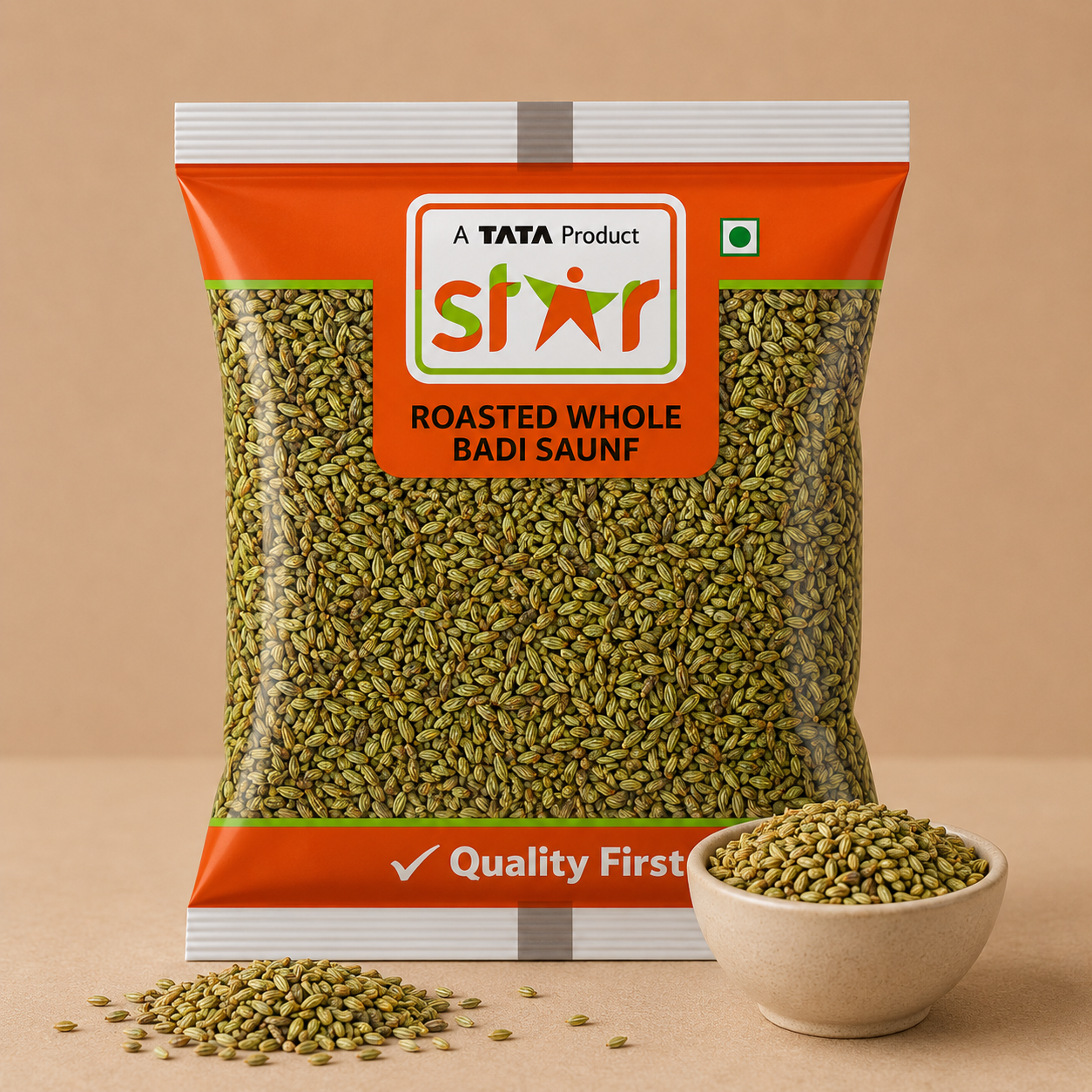 Star Roasted Whole Badi Saunf 100 g