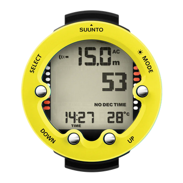 Suunto Zoop Novo Lemon Yellow - Easy-to-use big display dive computer - SUUNTO US