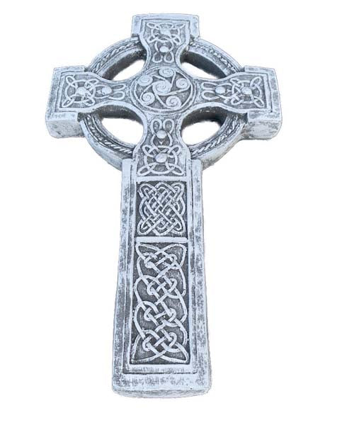 Wandrelief Wanddekoration Stein Keltenkreuz Gothic mystisch