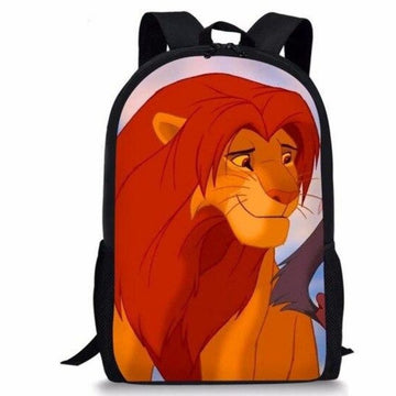 Sac roi lion bienveillant