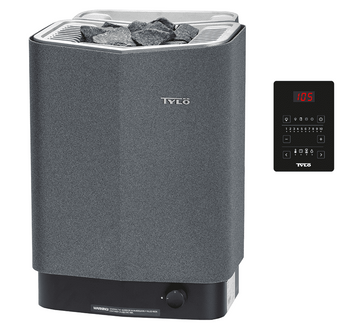 Tylö Sense Combi Pure 8 saunakachel 8 kW - grijs