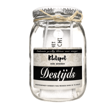 Kletspot Destijds