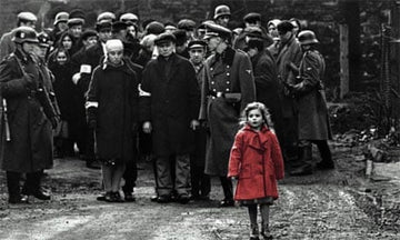 Red coat girl' traumatised by experience of watching Schindler's List |  Steven Spielberg