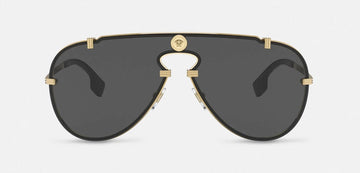 V29A VERSACE VE2243 100287 43 GOLD / DARK GRAY