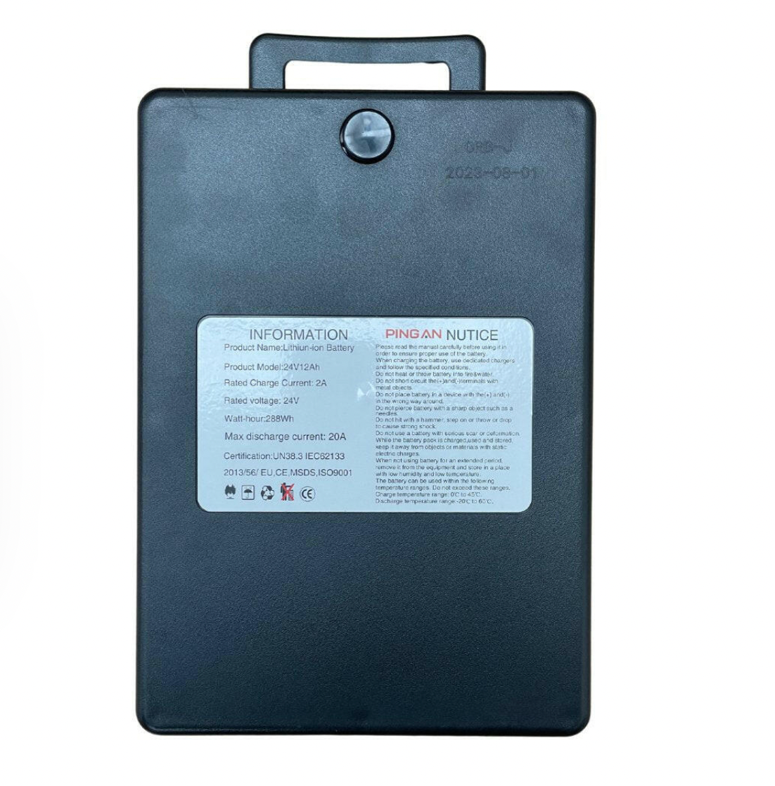 24V 12Ah Lithium-ion Battery for UltraLite Electric Wheelchair