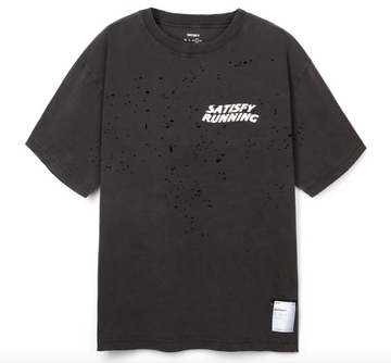 Satisfy Camiseta MothTech™ T‑Shirt "Satisfy Running" - Negro - Odda running