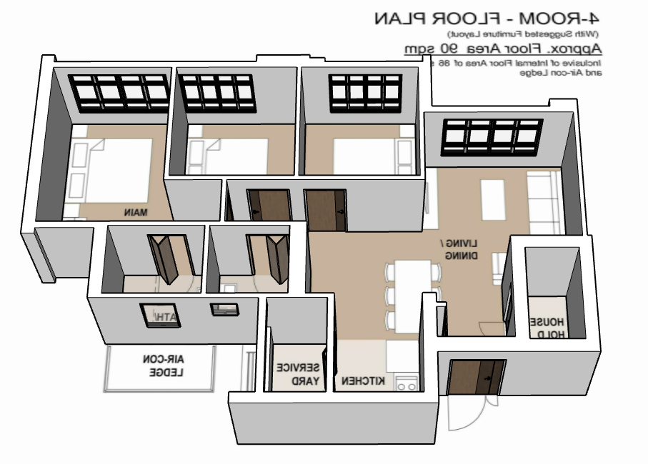Kebun Baru Breeze 4-room