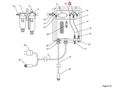 Clemco 07664 Valve, Air 3-Way, 12V DC