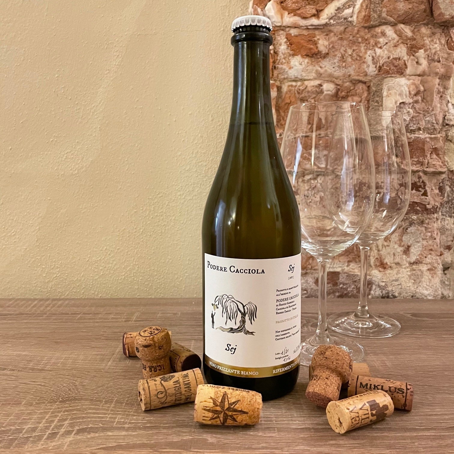 Sej - Vino Bianco Frizzante - Podere Cacciola