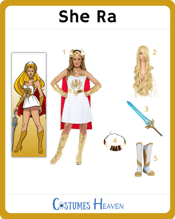 Last-Minute She Ra Costume Idea