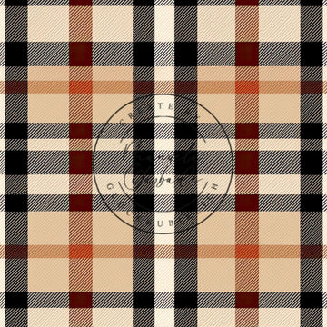 Scottish Karo beige braun