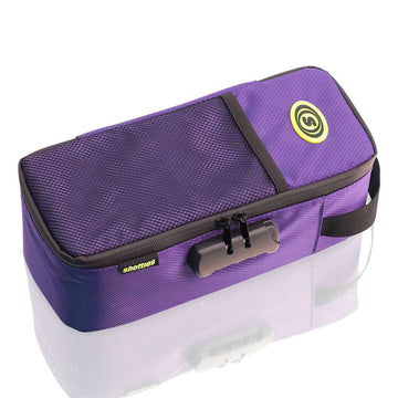 Shotties - Lockable Bong Bag - Purple glat