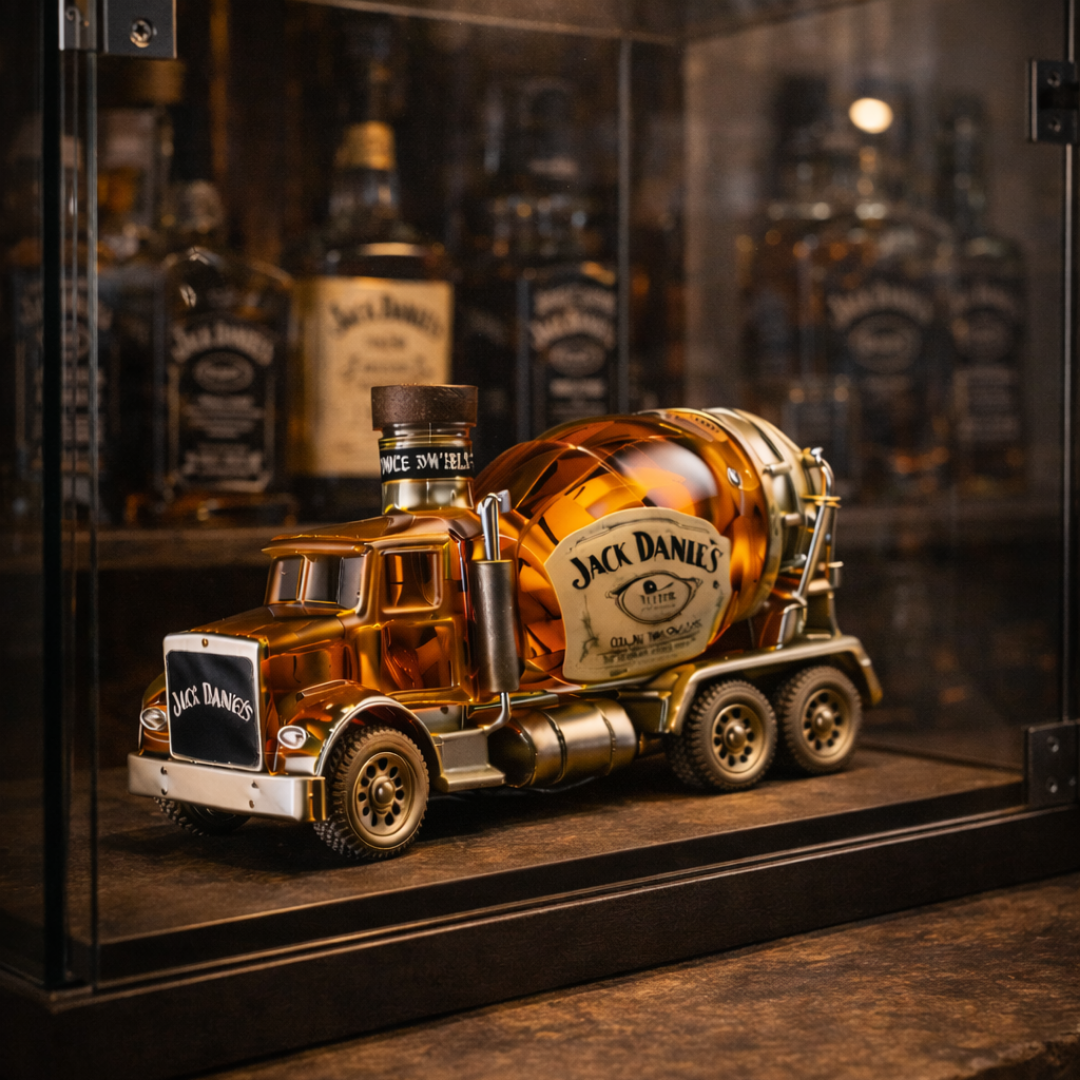 Jack Daniel's Whisky Flaske - Truck Udgave