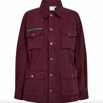 Jakke cargo - Burgundy