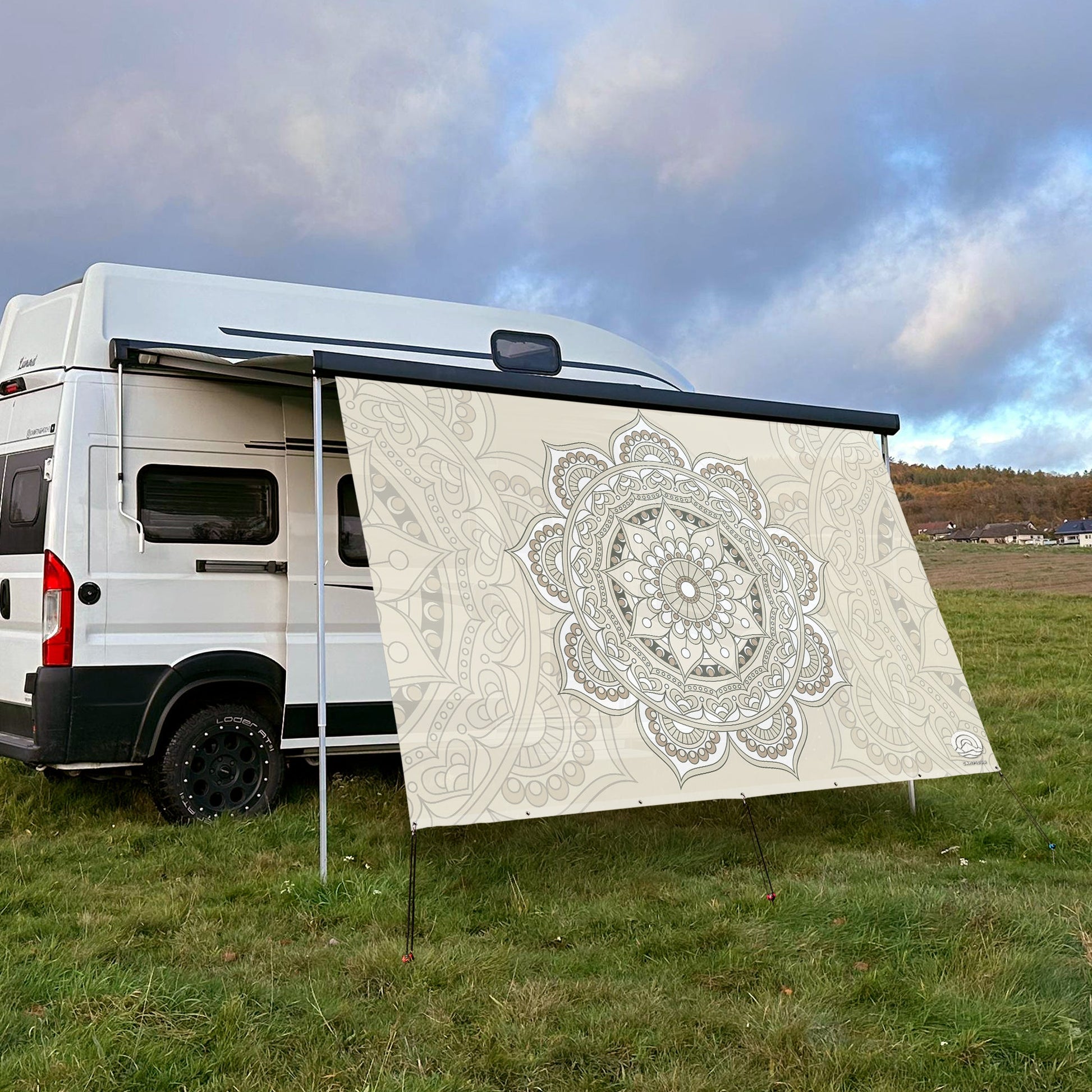 Sonnensegel MANDALA Beige