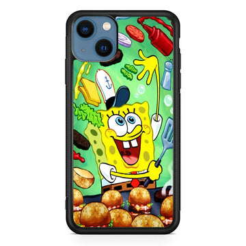 Spongebob Chef job iPhone 15 Case
