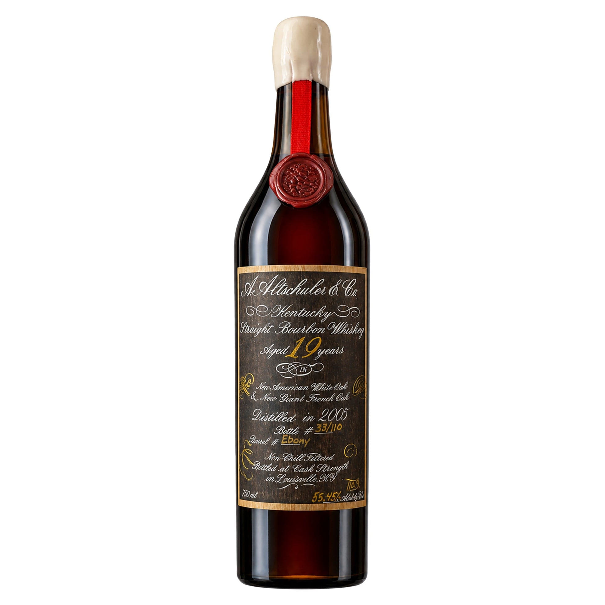 A. Altschuler & Co. “Ebony” 19 year Single Barrel Recask Kentucky Straight Bourbon Whiskey | Free Shipping on orders $400+
