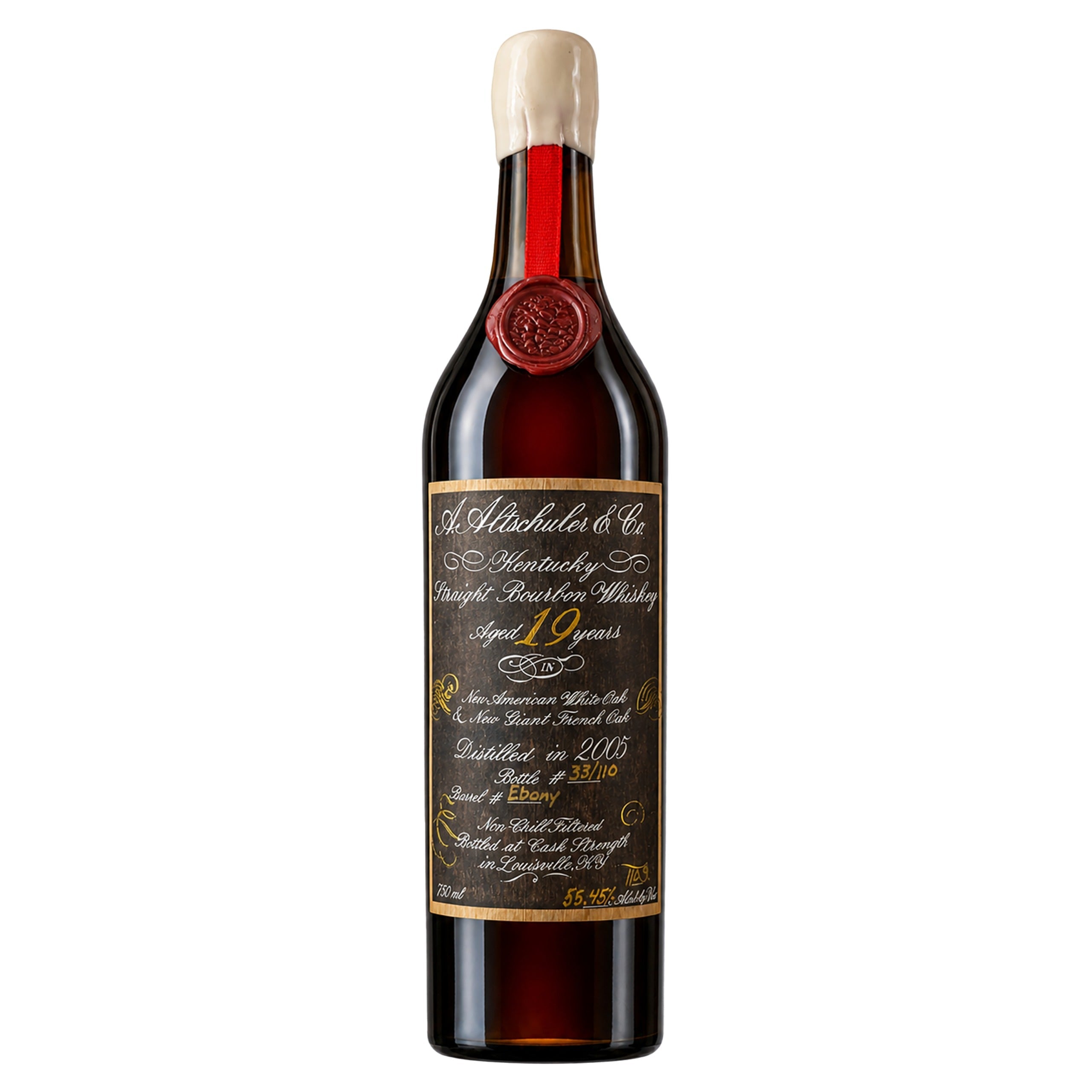 A. Altschuler & Co. “Ebony” 19 year Single Barrel Recask Kentucky Straight Bourbon Whiskey | Free Shipping on orders $400+