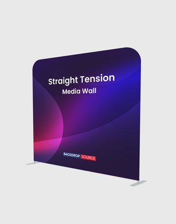 Premium Straight Tension Fabric Backdrop Display