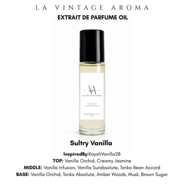 Sultry Vanilla Extrait De Parfume Oil
