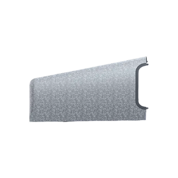 A gray drone left wing accessory suitable for HEQ Swan series.