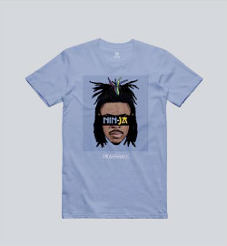 DearBBall T-Shirt - NIN-JA BLUE