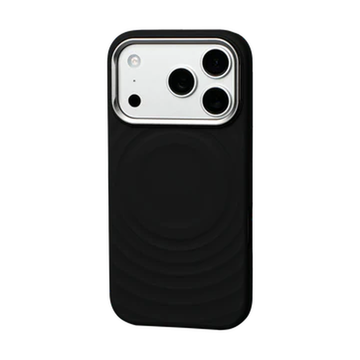 TEKNE WaveStand Silicone Case for iPhone 17 Pro Max- Black
