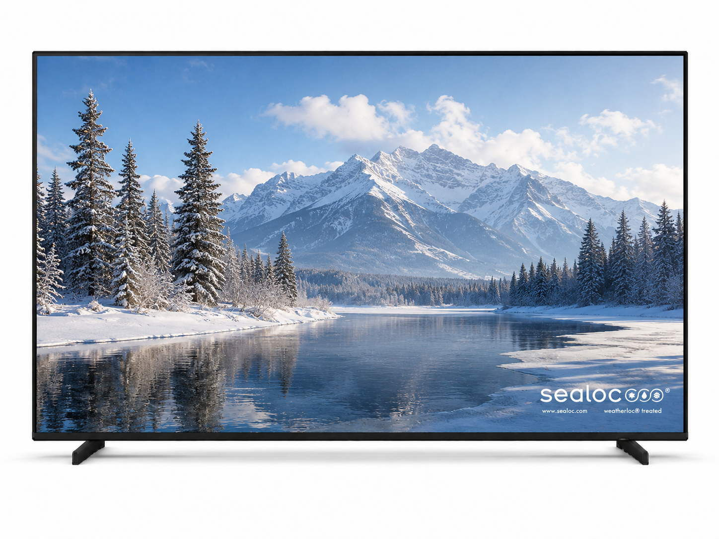 weatherloc® Treated TCL Q Class 4K UHD HDR QLED Smart TV with Google TV - FULL SHADE SERIES