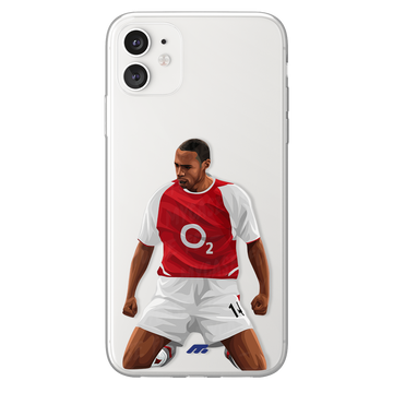 Coque Thierry Henry de Football Arsenal FC