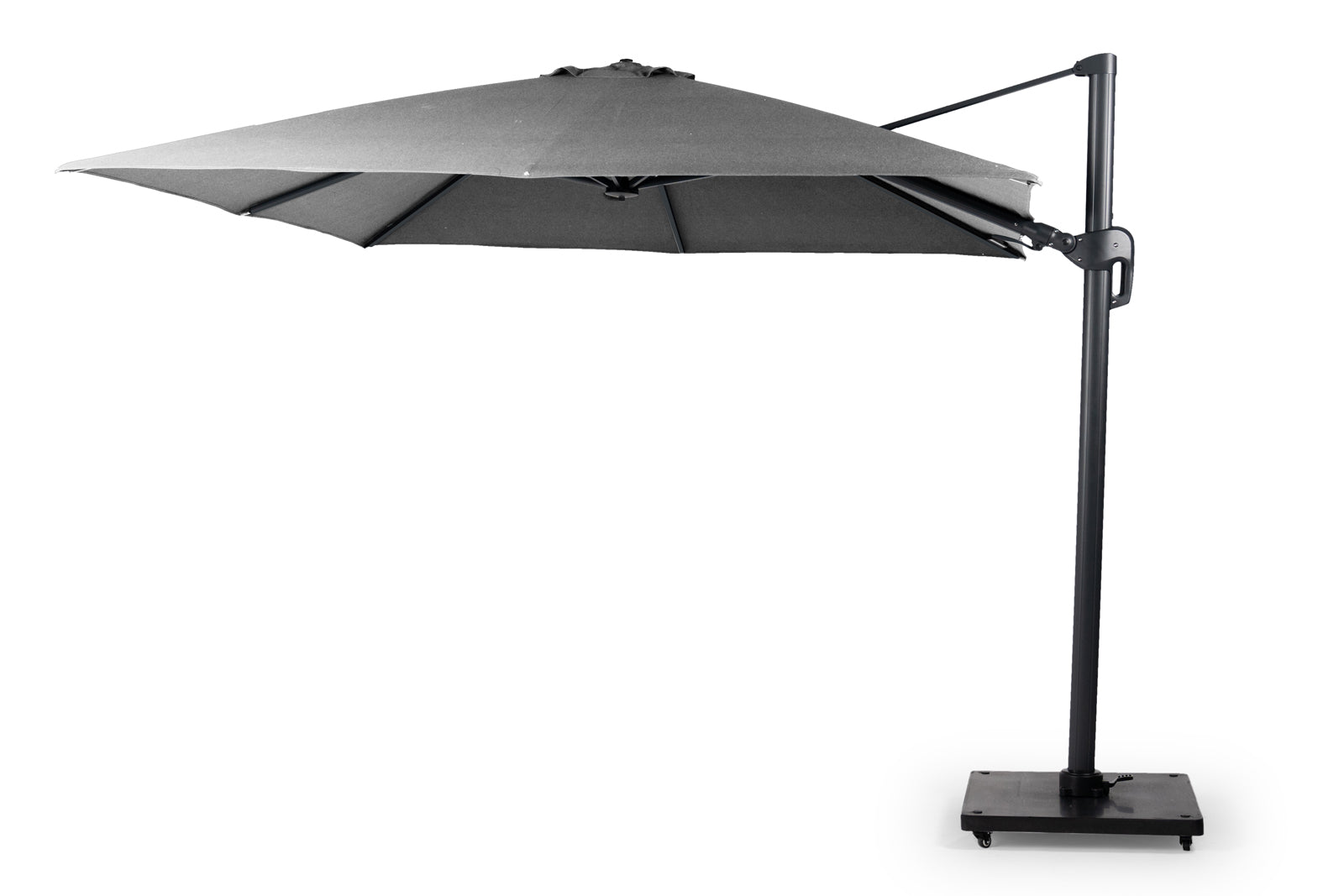 Tierra Outdoor Duraflex Schwimmender Sonnenschirm 300x300 cm Hellgrau