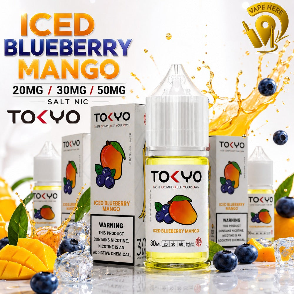 TOKYO BLUEBERRY MANGO SALTNIC 30ML- CLASSIC SERIES Dubai, UAE