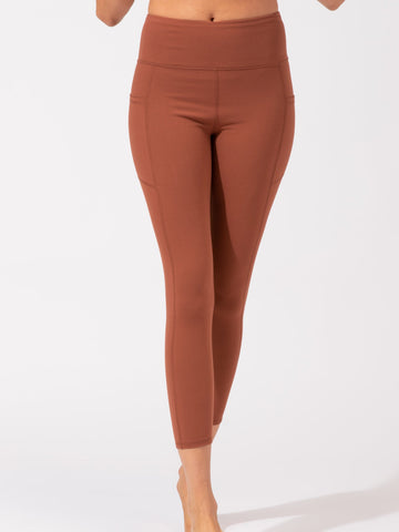 Monica Pocket High Rise 7/8 Legging Womens Bottoms Leggings Threads 4 Thought