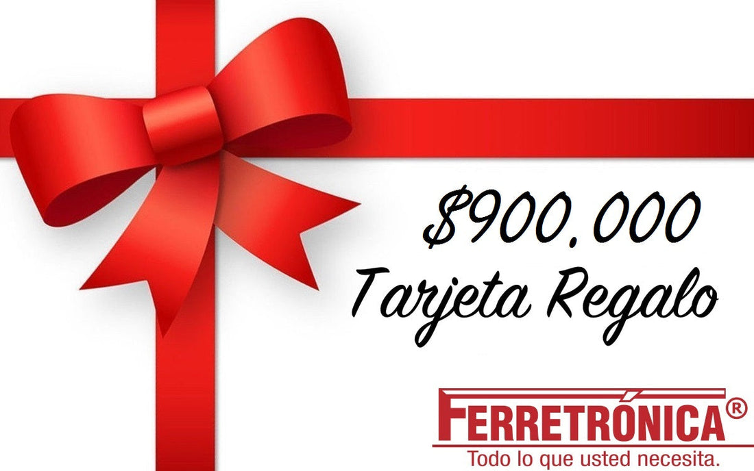Tarjeta Regalo $900.000 Ferretrónica
