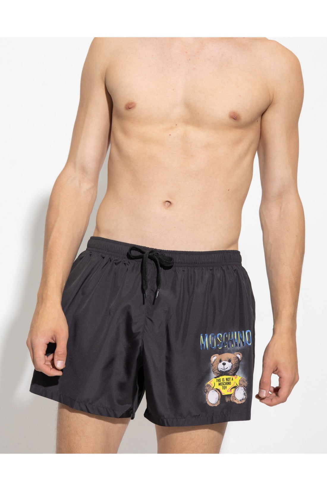 Moschino Teddy Bear Logo Swim Shorts im Sale