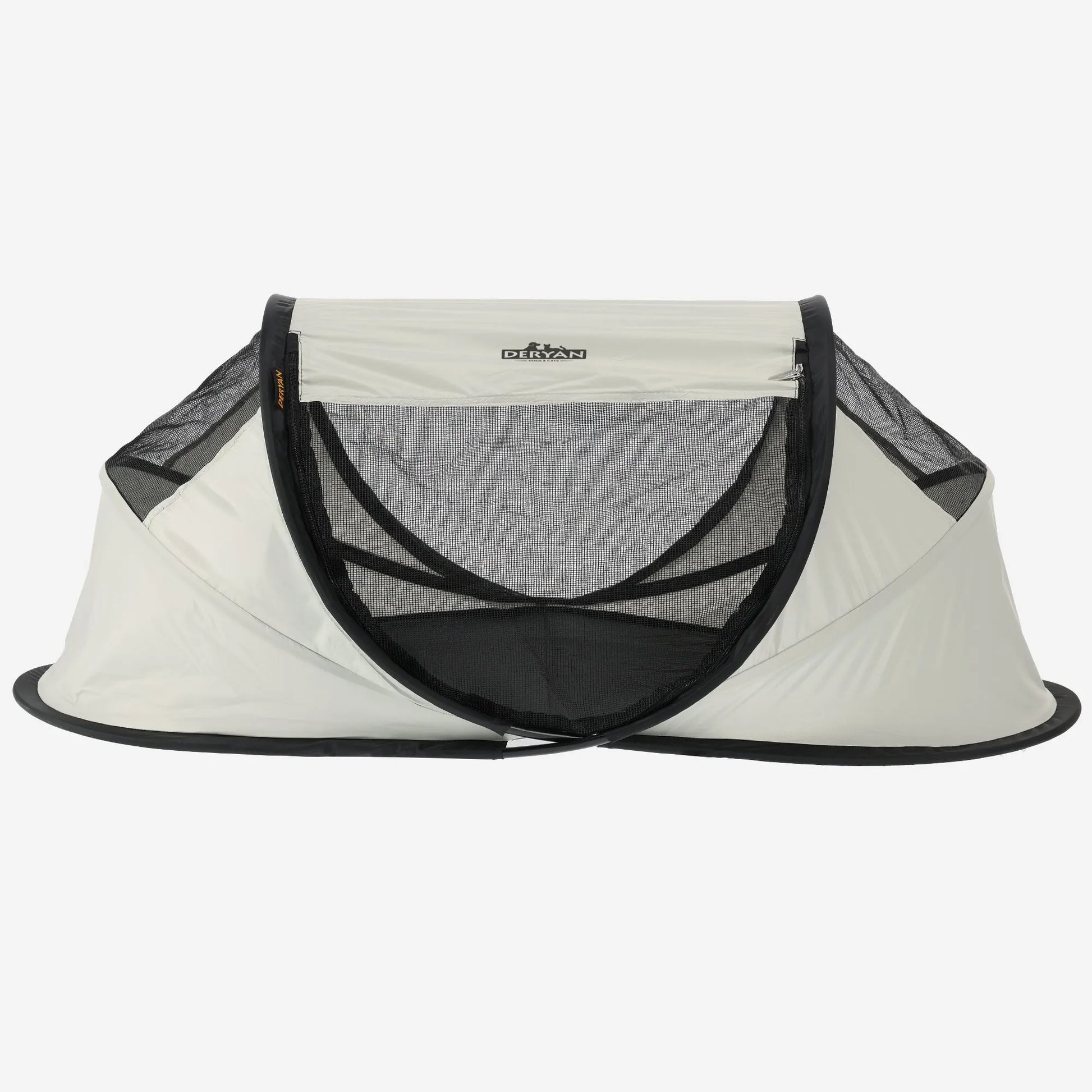 Deryan & Cats Pop-up-Hundezwinger Medium mit zusammenklappbarem Rahmen und extra dickem Netzgewebe