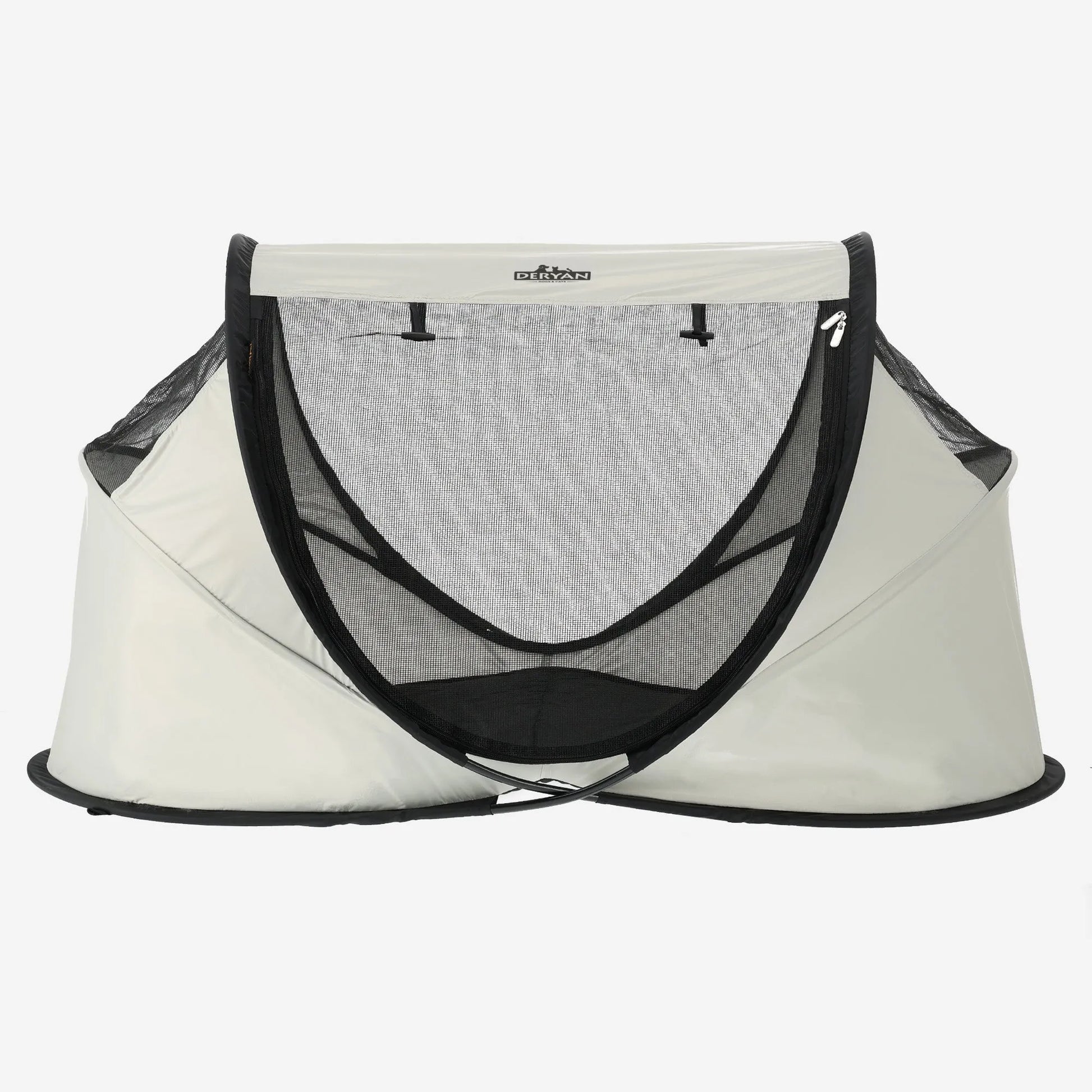 Deryan & Cats Pop-Up Pet Travel-Cot Large mit faltbarem Pop-Up-System und extra dickem Netzgewebe
