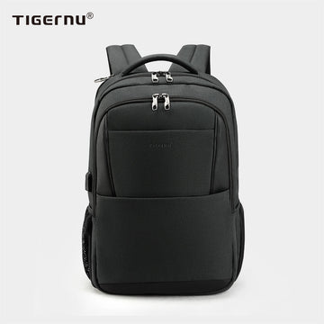The front display of the black backpack model T-B3515