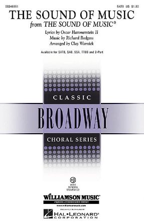 The Sound Of Music 2-Part - Arr. Walter Ehret - Choral Tracks Digital Downloads Store