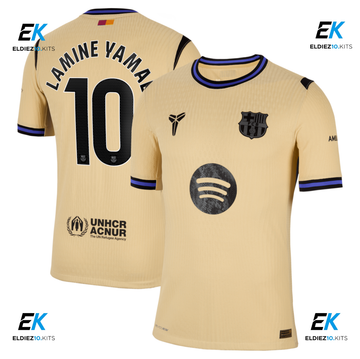 25-26 Barcelona Away Player Version Lamine Yamal 10