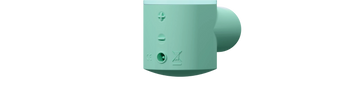 Thrusting Dildo Base, Mint Green