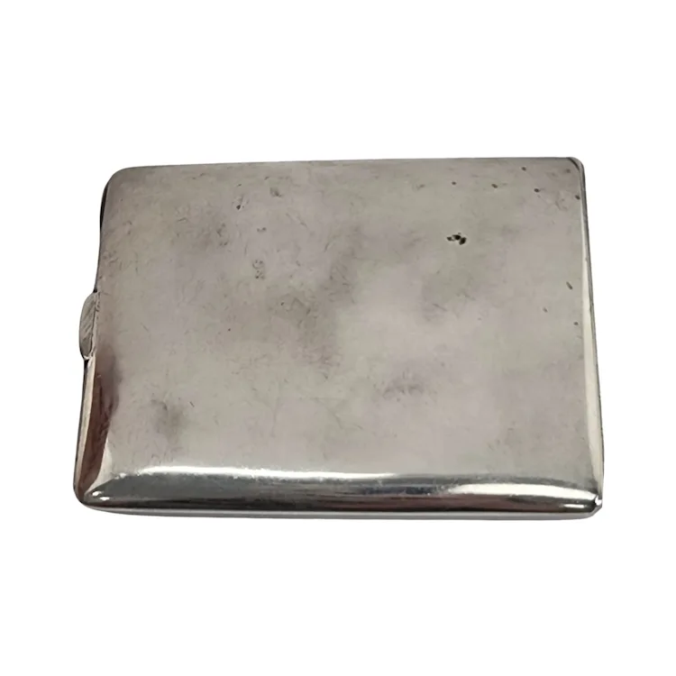 Tiffany & Co Sterling Silver Cigarette Case with Monogram