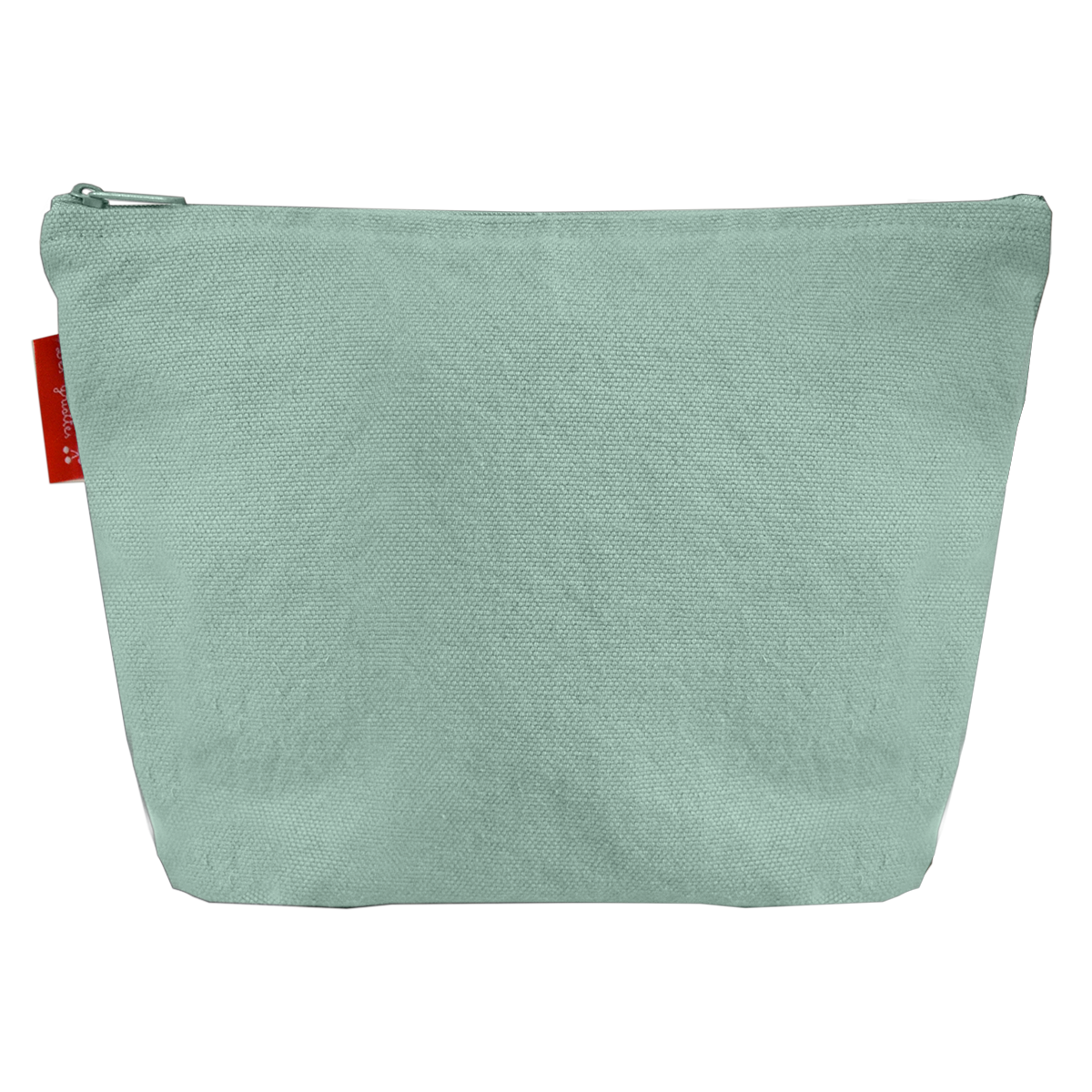 Pochette Cadeau Fête des Pères / Grands-pères personnalisé Vert amande Coton