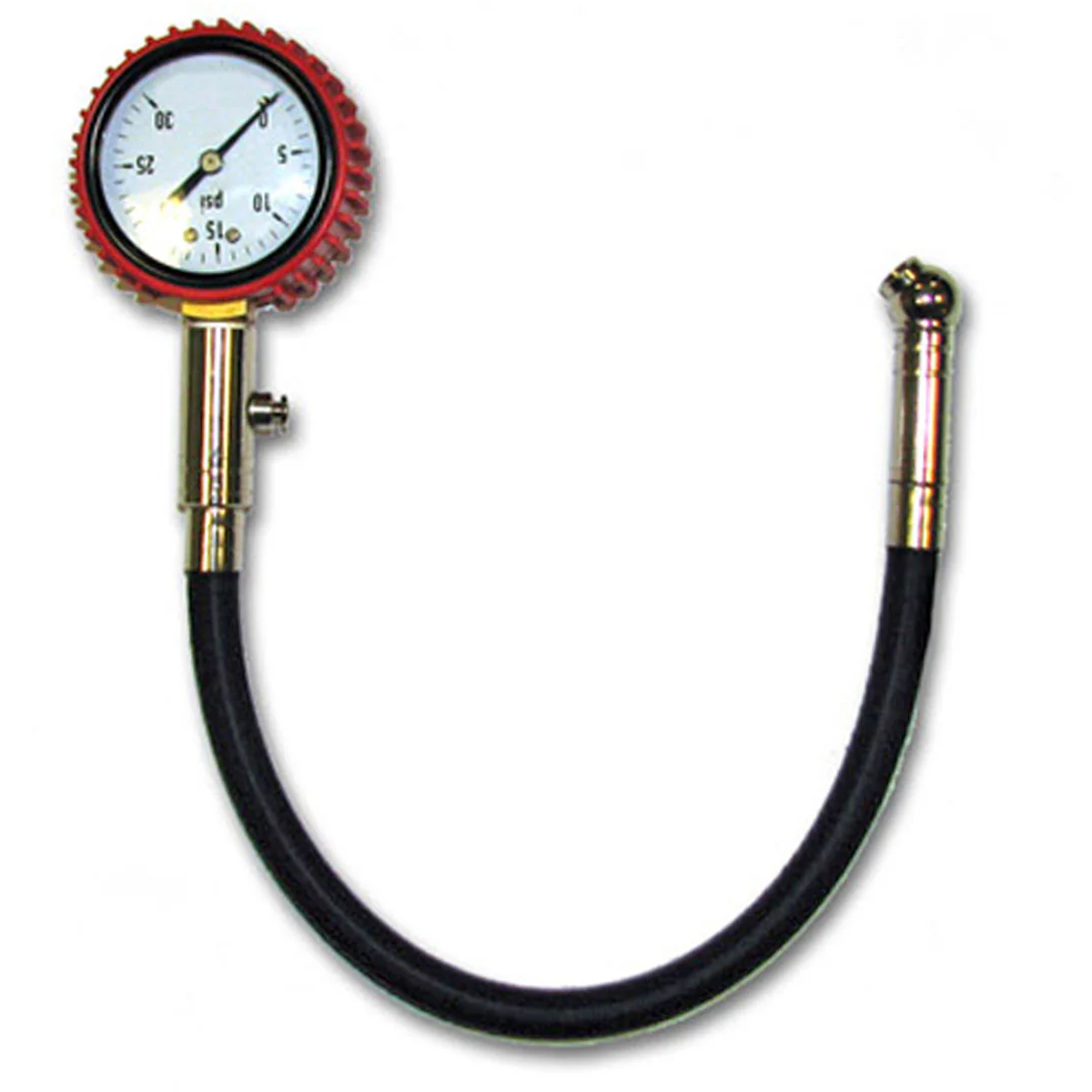 Tyre Pressure Gauge w/ Hose 10-70 psi