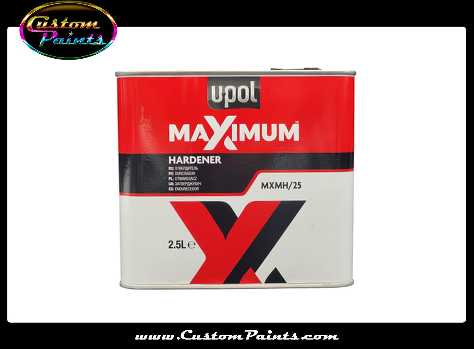 Clearcoat: U-pol Maximum HS Standard Hardener 2.5lt