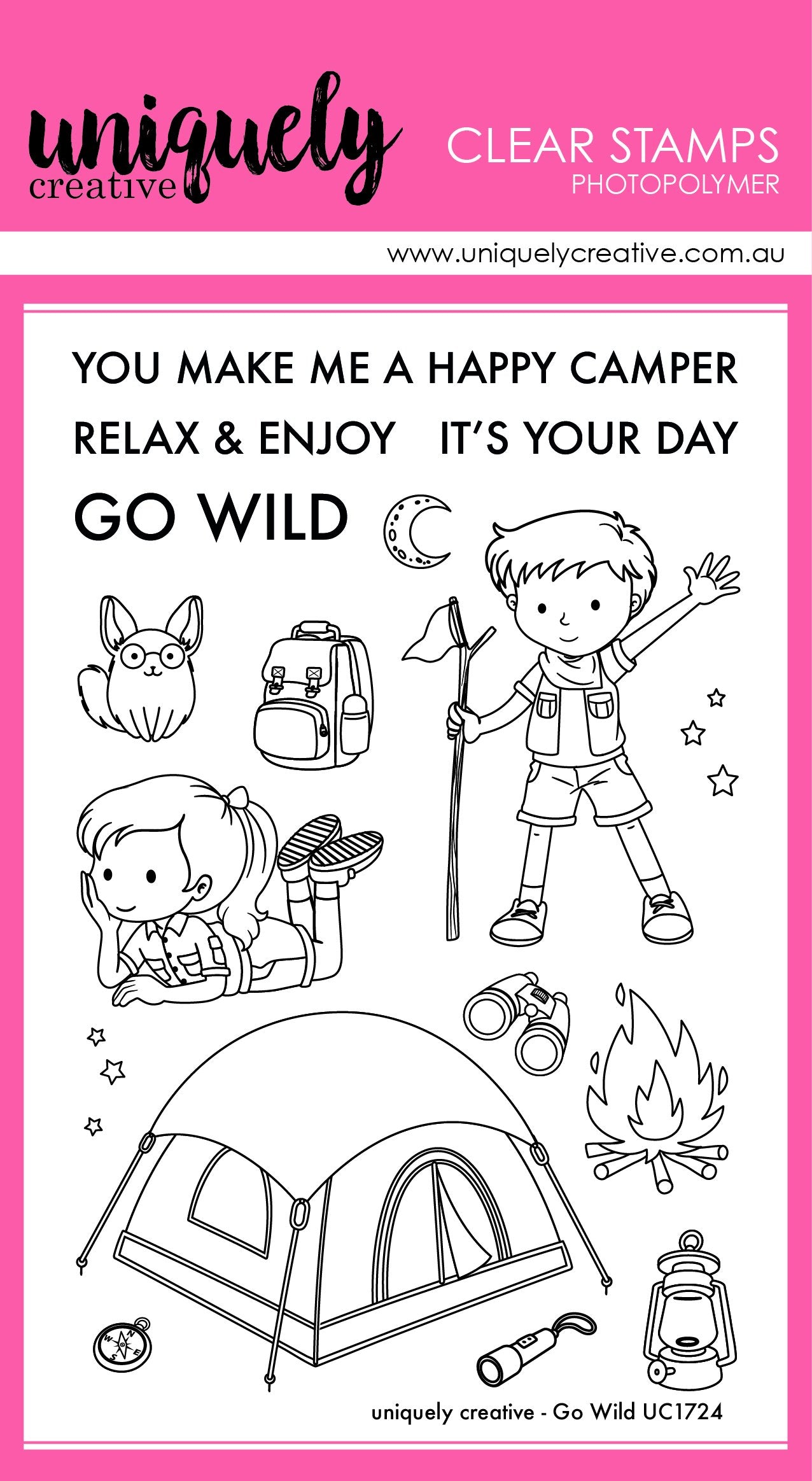 UC1724 : Go Wild - 4x6