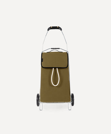 LE CHARIOT DE COURSES KAKI