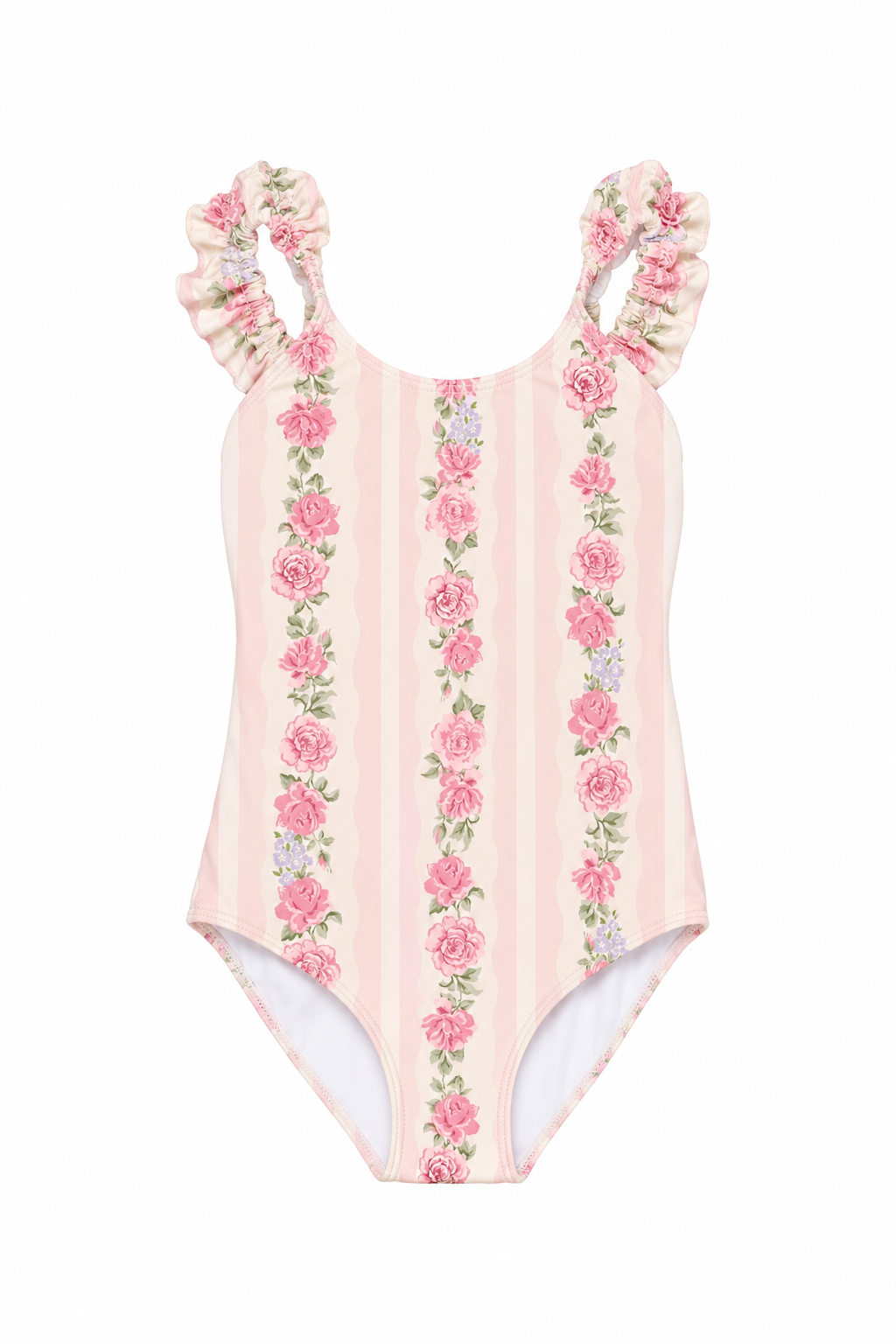 AUSTRALIA ROSE PETAL STRIPE OEN PIECE