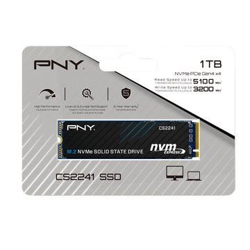 PNY NVME GEN4 CS2241 1TB PCIE 4X4