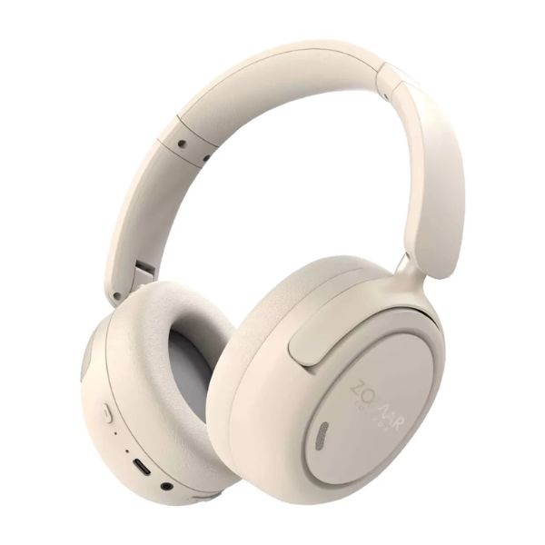 Zomar Sounds ANC Headphones White (Apollo)