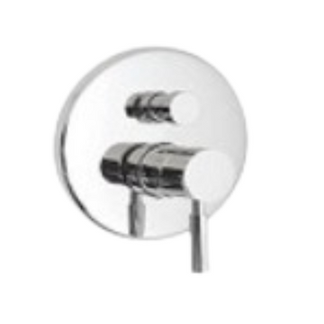 Robinet de douche rond à 2 fonctions